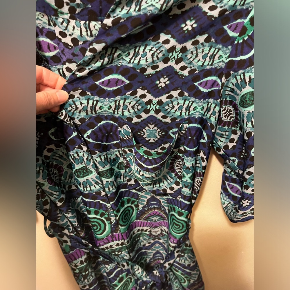 Anthropologie Maeve Ikat Frequencies dress M - Picture 4 of 9